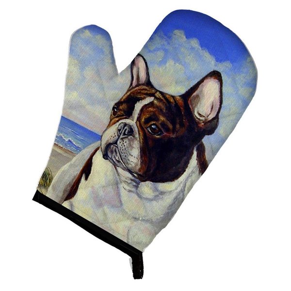 Carolines Treasures French Bulldog at the beach Oven Mitt 7171OVMT